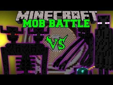 ENDER TITAN VS MUTANT ENDERMAN & ENDER LORD - Minecraft Mob Battles - Farlanders Mods