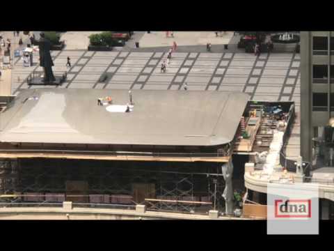 Chicago's new Apple store has a MacBook Air for a roof