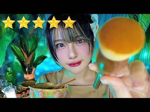 ASMR Welcome to a Tropical Resort Spa 🌺🌊🏝️｜Roleplay, Facial & Head Massage, Ocean Waves