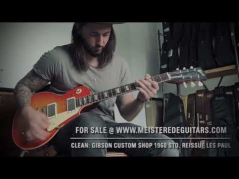 For sale @ www.MEISTEREDEGUITARS.com - clean - Gibson CustomShop 1960 Les Paul VOS tangerine burst