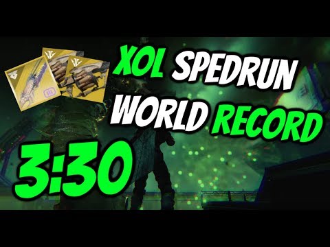 Destiny 2 - "Will of the Thousands" Xol Nightfall Speedrun WR [3:30]