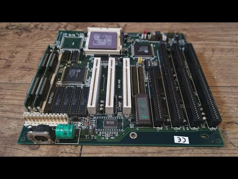 A look at the PC Cards in my 160mhz 486 PC.