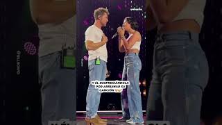 Ángela arruinó la canción de David Bisbal y él la despreci0 🤣🤡 | íconos #shorts