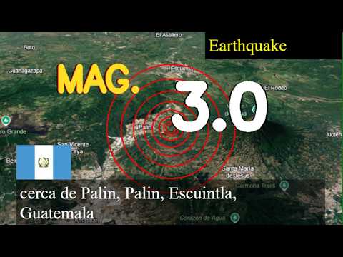 😱🚨  Terremoto cerca de Palin, Palin, Escuintla, Guatemala actualizaciones en vivo hoy: Terremoto de
