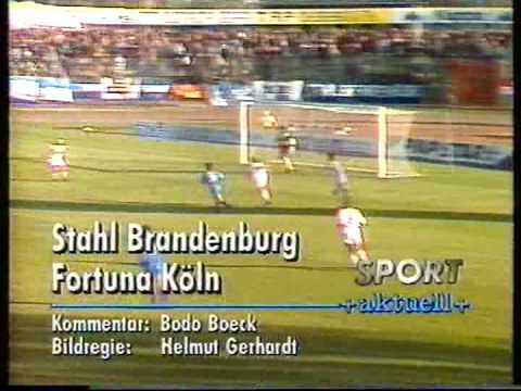 2.Bundesliga Stahl Brandenburg gegen Fortuna Köln