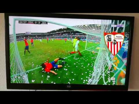Gol de Iborra Osasuna 2-2 Sevilla  LaLiga
