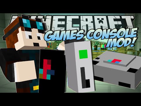 Minecraft | GAMES CONSOLE MOD (Xbox, Playstation & More!) | Mod Showcase