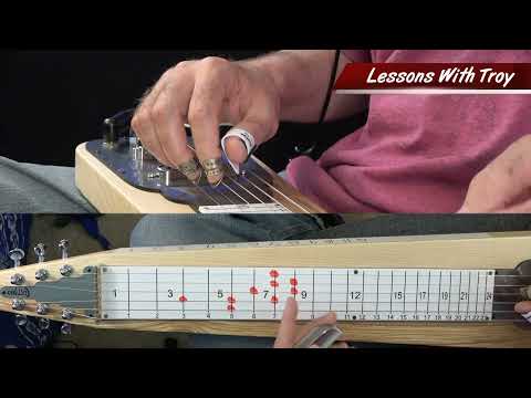 One of my favorite Patterns/Licks on Lapsteel in Open D
