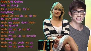 Up Up Up Glee Lyrics