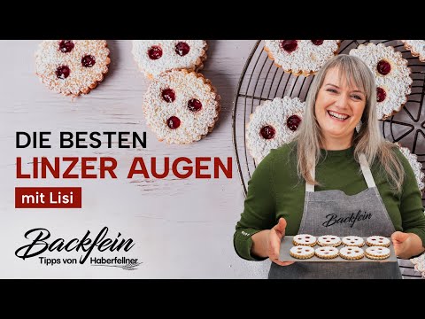 Klassische Linzer Augen backen - mit Lisi