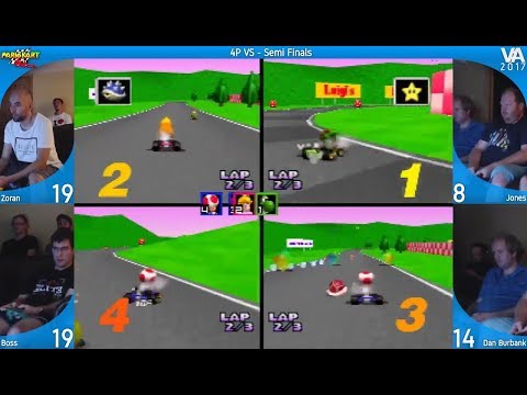 Mario Kart 64 Tournament - VA 2017 Semi-Finals