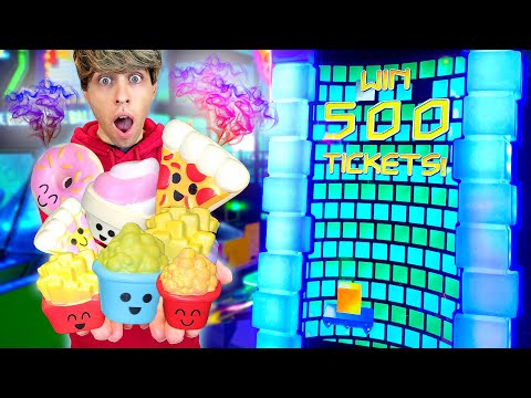 The UNTHINKABLE Happened Winning & Opening MYSTERY SCENTED SQUISHIES at the Arcade!