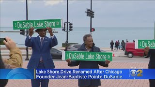 Signs Unveiled For DuSable Lake Shore Drive