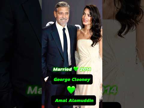 George Clooney’s love story,ex-wife and wife 💔❤️