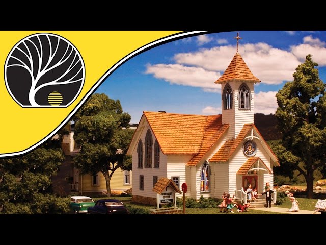 Community Church - HO Scale | Built-&-Ready® Video