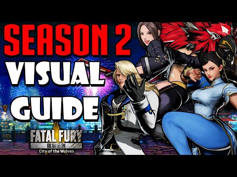 The Visual Guide to Season 2 of Fatal Fury City of the Wolves!