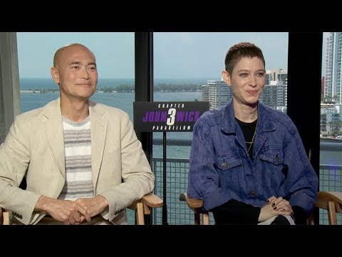 Mark Dacascos & Asia Kate Dillon Interview | John Wick: Chapter 3 - Parabellum