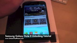 How to Unlock Samsung Galaxy Note 2 with Code + Full Unlocking Tutorial!! tmobile rogers orange at&t