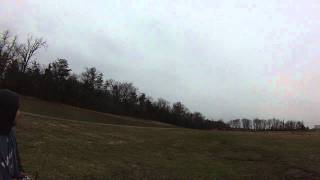 preview picture of video 'LX BH F 35 - 3300 5s lipo 1st flight'