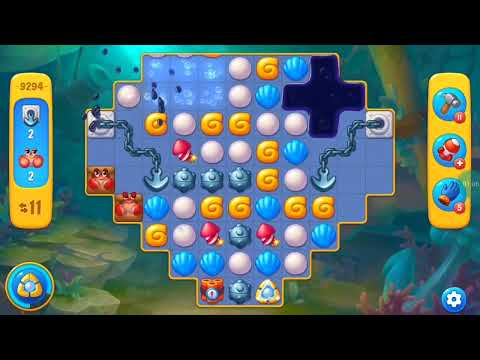 Fishdom Easy Level 9294 (with full seashell) @choraelmin