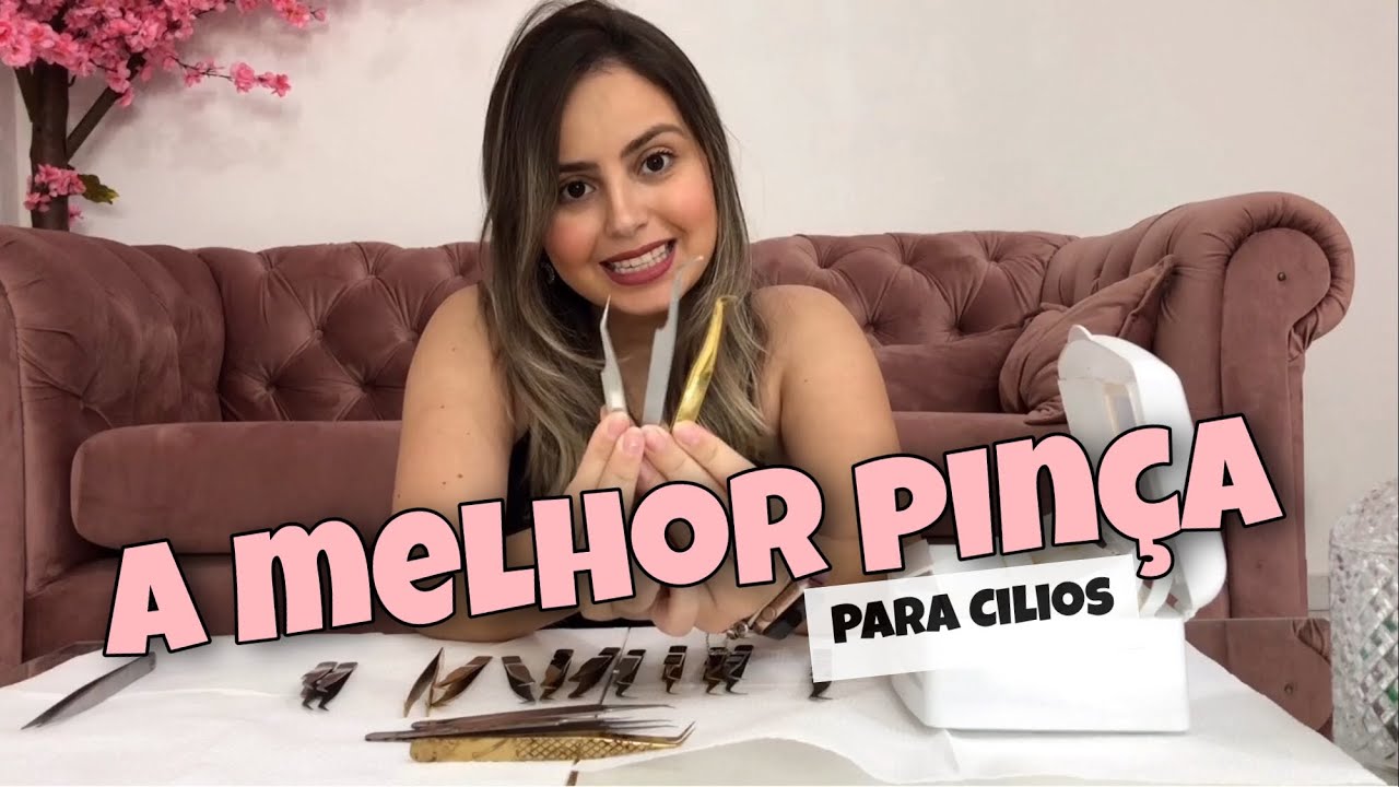 QUAL A MELHOR PINÇA PARA EXTENSÃO DE CILIOS