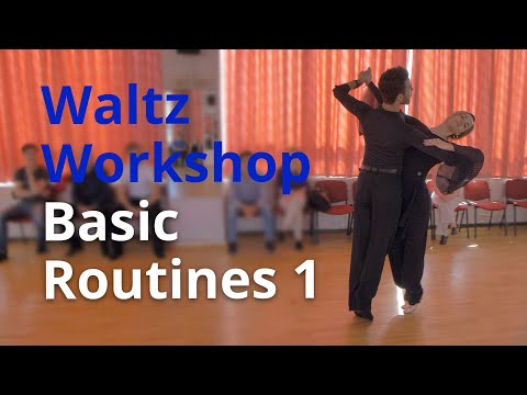 Waltz Basic Routine Workshop 1 | demo by Edgars Linis - Eliza Ancane