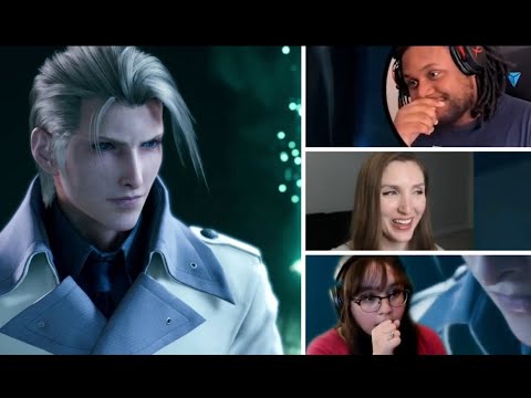 Streamers Reacting to Rufus Shinra - Final Fantasy VII Remake
