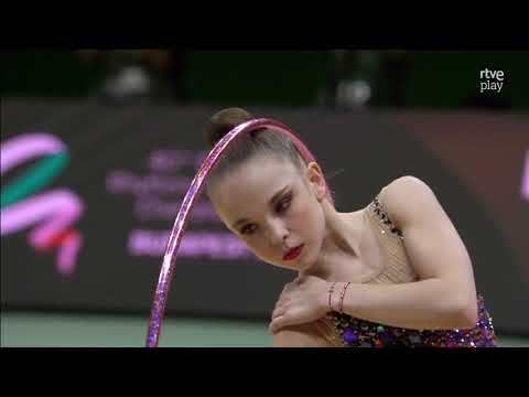 NIKOLOVA Stiliana (BUL) HOOP AA 35,7 - ECH Budapest 2024