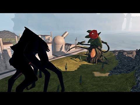 Rose Biollante vs Female Muto Battle | Kaiju Universe