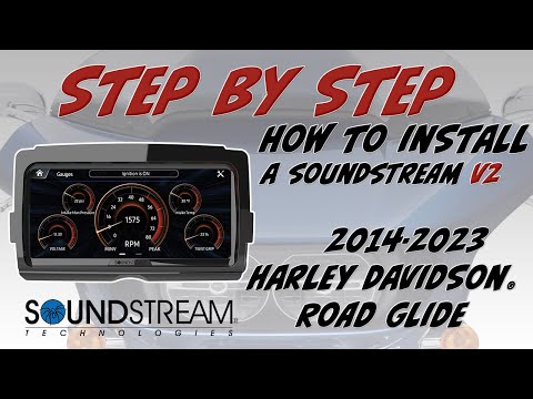 Step by Step - How to Install a Soundstream V2 in a 2014-2023 Harley Davidson® Road Glide