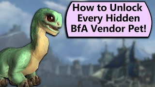 How to Unlock Every Hidden Pet on BfA