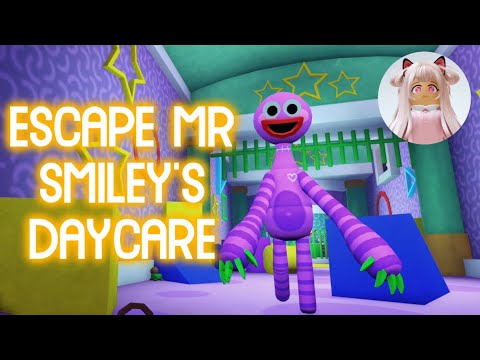 ESCAPE MR SMILEY'S DAYCARE! (Obby) - Roblox Gameplay Walkthrough No Death Speedrun [4K]