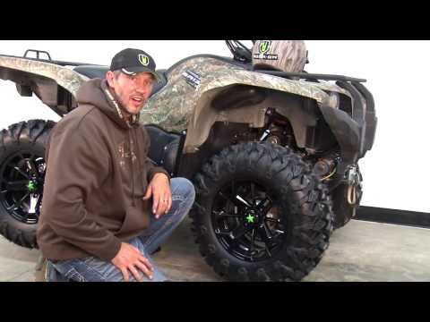 Installing and first look at the MSA Elixir Wheels and EFX Moto Claw tires for Yamaha Grizzly 700