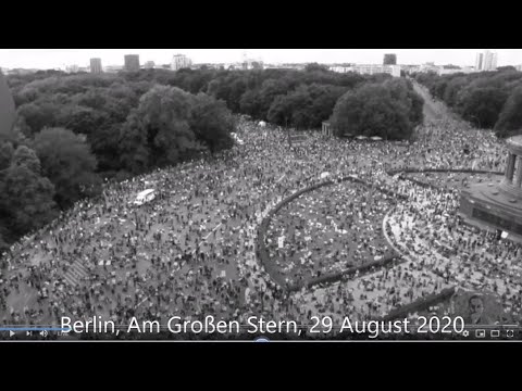 Berlin Demo, am 29. August 2020