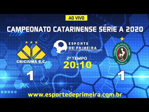 22/01/2020 - Catarinense - Criciúma 2x1 Concórdia