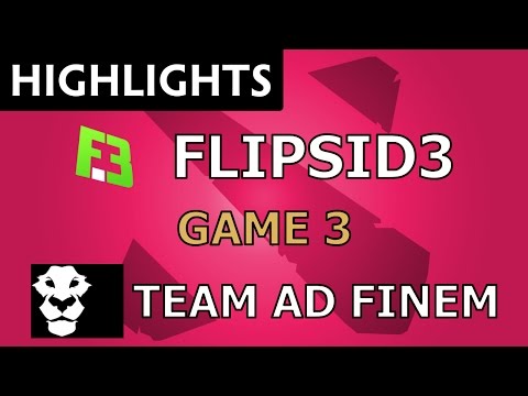 FlipSid3 Tactics vs Team AD FINEM [Game 3] World Cyber Arena 2016 S2 - Dota Highlights