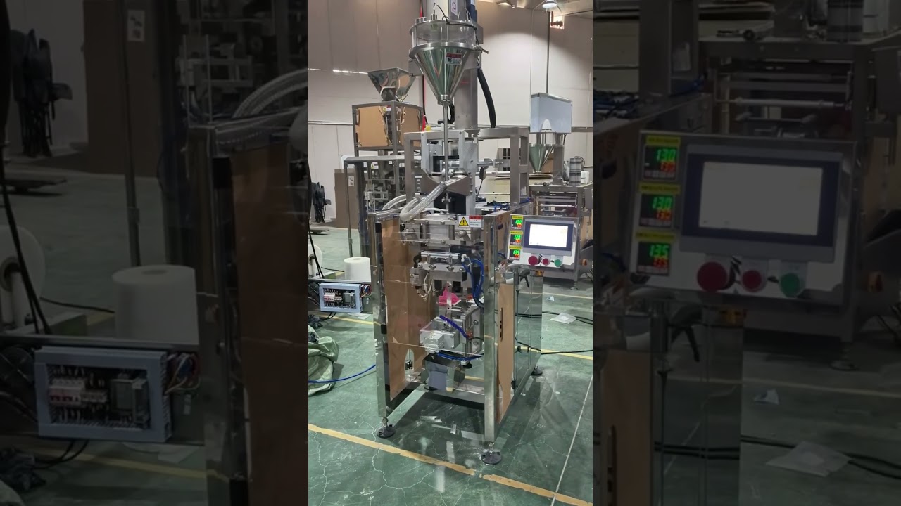 Vertical coffee filling packaging food volumetric automatic spice multi-function packaging machine