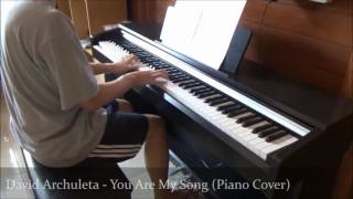 David Archuleta - You Are My Song (Piano Cover)
