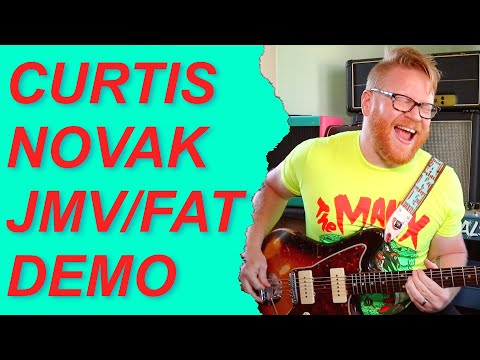 Curtis Novak JM-V and JM-FAT Demo & AVRI62 Jazzmaster Comparison