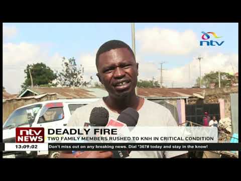 Three family members die in Kariobangi house fire
