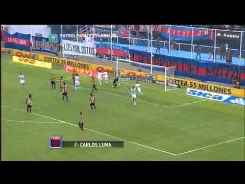 Gol Luna  Tigre 2   Central 1  Fecha  7  Primera División 2014