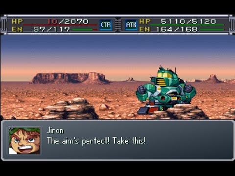 Super Robot Wars Alpha Gaiden - Walker Gallier Attacks