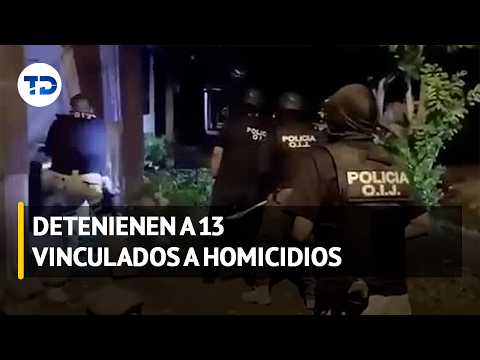 Desarticulan banda criminal que vendía droga en 40 puntos de Puntarenas