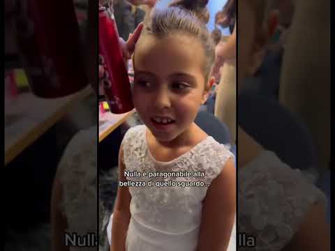 Ilary fa la sua prima sfilata vestita da sposa! *Emozionante* #shorts