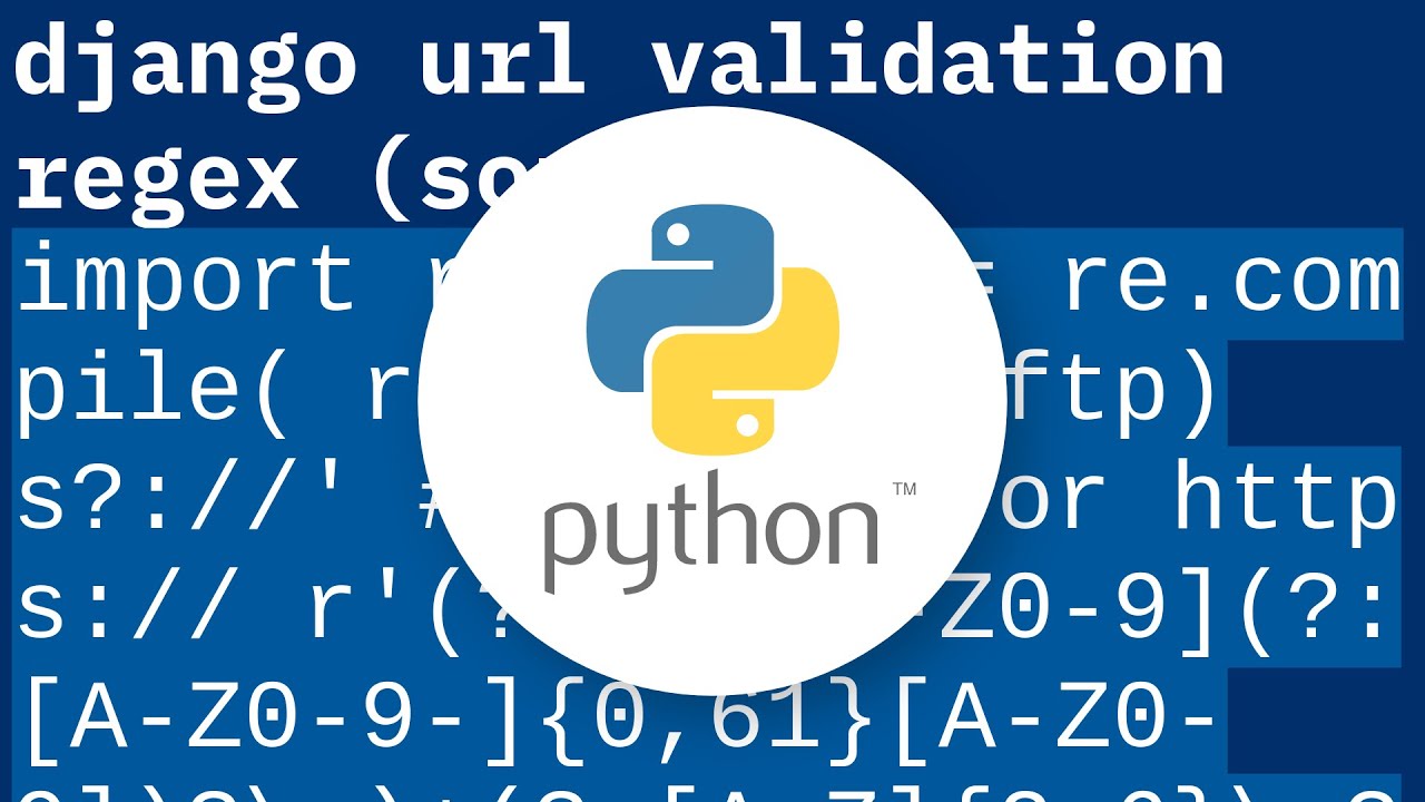 How to validate a url in Python? (Malformed or not)