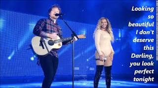 Ed Sheeran - Perfect Duet (with Beyonce) lyrics Ed Sheeran - Perfect Duet (with Beyonce) lyrics