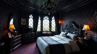 Discover the Allure of a Victorian Gothic Bedroom: Dark Elegance Awaits You!