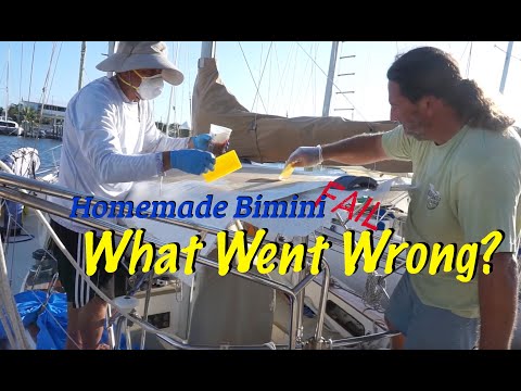 How To Make a Hardtop Bimini - FAIL (SVGaruda Ep9)