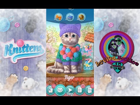 Knittens - Sweet Match 3 Puzzles & Adorable Kittens - Level 206 - 210 - Gameplay