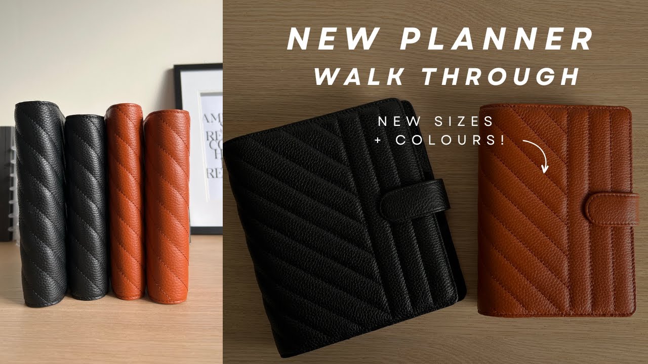 NEW PLANNER COLOURS & SIZES Planner Walkthrough | May Paper Co.